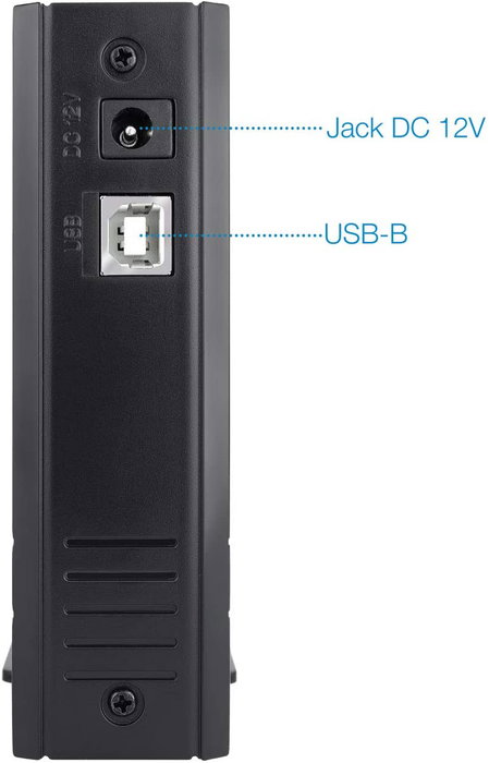 Tooq TQE-3520B Caja Externa para HDD 3.5 IDE/SATA USB 2.0 Negra